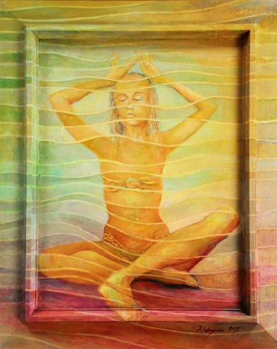 Akt Meditace